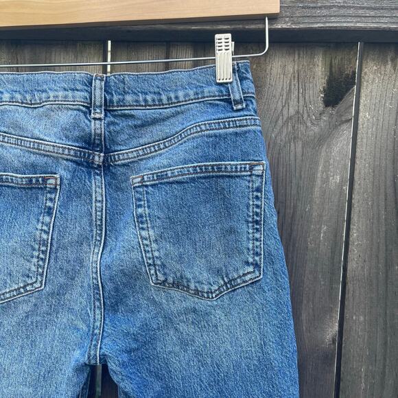 Reformation Jeans • Liza Button Fly High Rise Jeans Malta - Picture 6 of 11